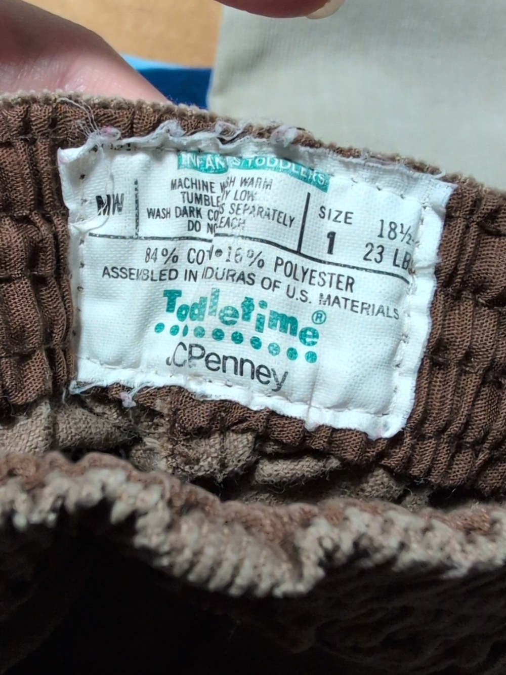 ❤️‍🔥10/$10❤️‍🔥 Set Of 6 Vintage Baby Boys Corduroy Cotton Pants - Picture 9 of 14
